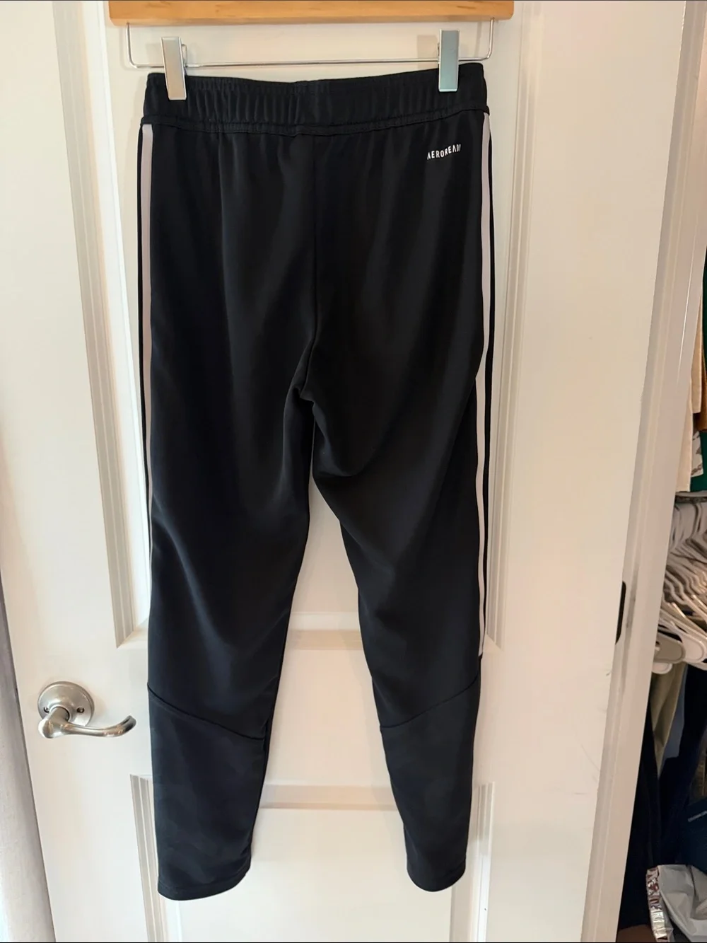 adidas Black Kids Messi Track Jacket & Joggers with Light Blue Accents